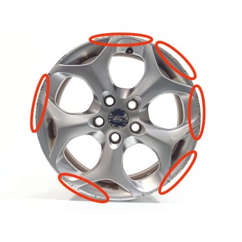 Recambio de llanta para ford focus lim. (cb4) trend referencia OEM IAM 7M5J1007AA  