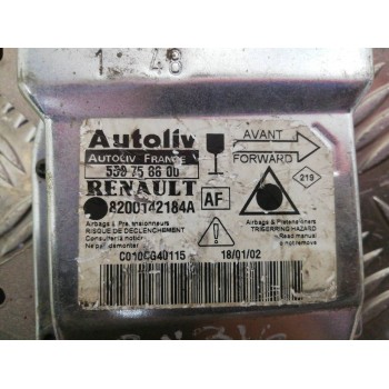 Recambio de centralita airbag para renault laguna ii (bg0) authentique referencia OEM IAM 8200142184A 550758600 