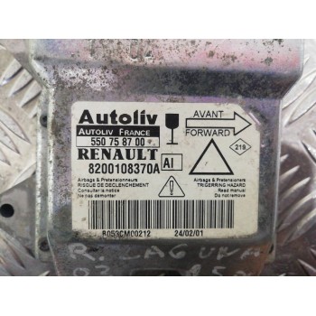 Recambio de centralita airbag para renault laguna ii (bg0) authentique referencia OEM IAM 8200108370A 550758700 