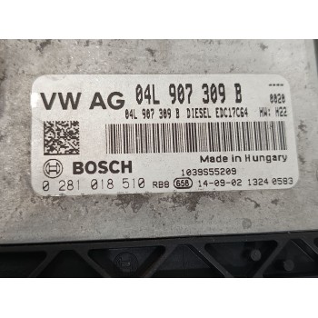 Recambio de centralita motor uce para volkswagen golf vii lim. advance bluemotion referencia OEM IAM 0281018510  