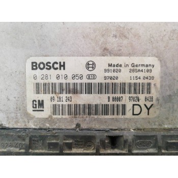 Recambio de centralita motor uce para opel astra g berlina club referencia OEM IAM 09181243 0281010050 