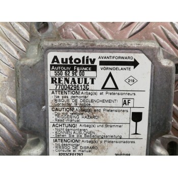 Recambio de centralita airbag para renault laguna (b56) 1.6 16v rt referencia OEM IAM 7700429613C 550629600 