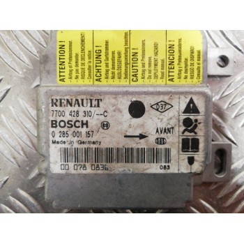 Recambio de centralita airbag para renault clio ii fase i (b/cbo) 1.2 referencia OEM IAM 7700428310C 0285001157 