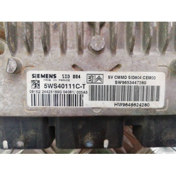 Recambio de centralita motor uce para citroën c2 furio referencia OEM IAM 9653447380 5WS40111CT 