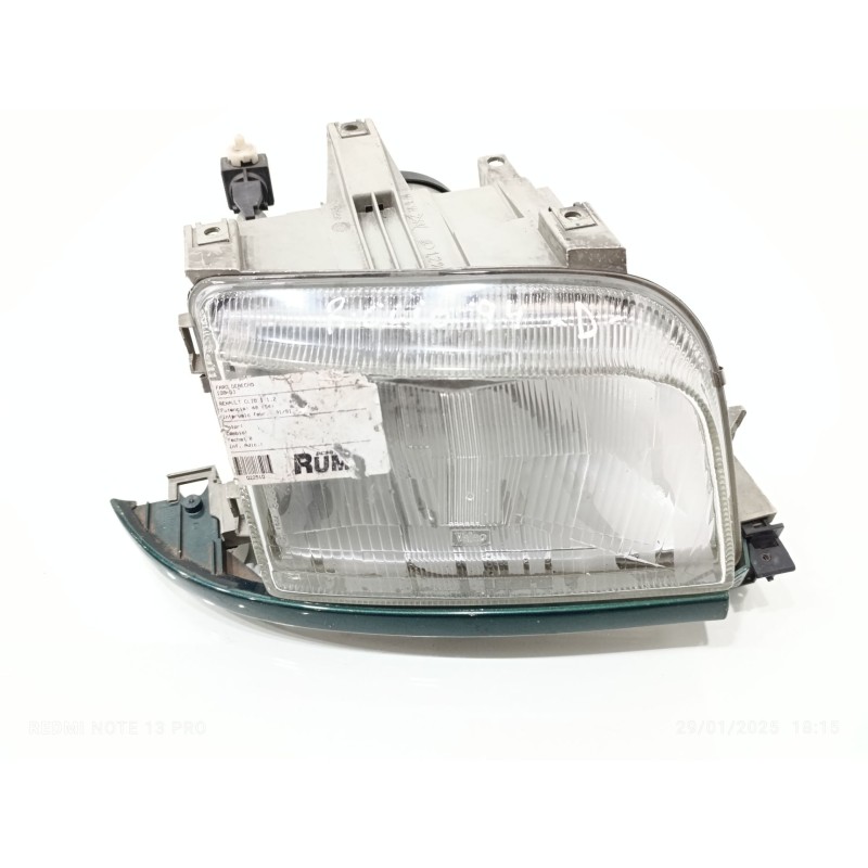 Recambio de faro derecho para renault clio i fase i+ii (b/c57) 1.2 alize referencia OEM IAM   