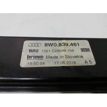 Recambio de elevalunas trasero izquierdo para audi a4 avant (8w5) básico referencia OEM IAM 8W0839461 8W0959811 0130822669