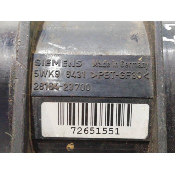 Recambio de caudalimetro para kia sportage concept referencia OEM IAM 5WK96431 2816423700 