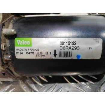 Recambio de motor arranque para opel astra h berlina cosmo referencia OEM IAM 09115192 D6RA293 