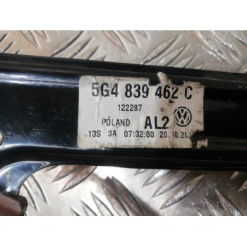 Recambio de elevalunas trasero derecho para volkswagen golf vii lim. bluemotion referencia OEM IAM 5G4839462C 0130822694 