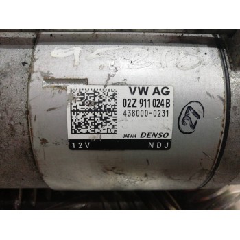 Recambio de motor arranque para volkswagen golf vii lim. business bluemotion tech. referencia OEM IAM 02Z911024B  