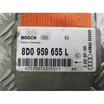 Recambio de centralita airbag para audi a4 berlina (b5) 1.9 tdi quattro referencia OEM IAM 8D0959655L 0285001305 