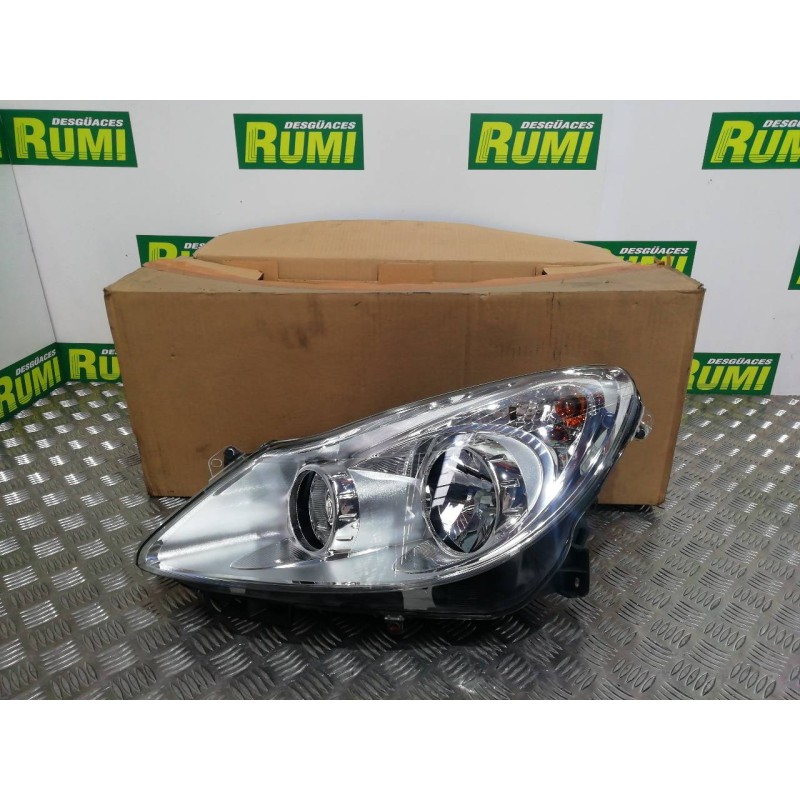 Recambio de faro izquierdo para opel corsa d cmon referencia OEM IAM 93189357 1216189 