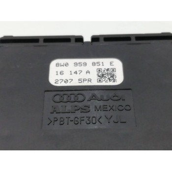 Recambio de mando elevalunas delantero izquierdo para audi a4 avant (8w5) básico referencia OEM IAM 8W0959851E  
