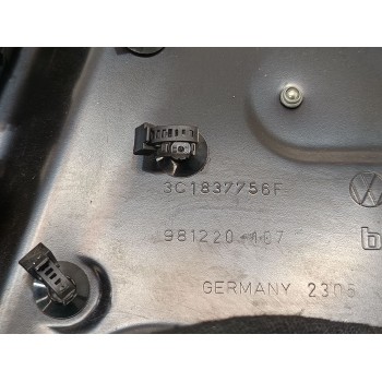 Recambio de elevalunas delantero derecho para volkswagen passat berlina (3c2) advance referencia OEM IAM 3C1837756F  