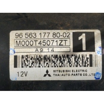 Recambio de motor arranque para citroën c2 audace referencia OEM IAM 9656317780 M000T4571ZT  