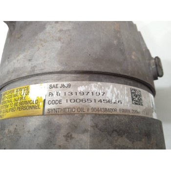 Recambio de compresor aire acondicionado para opel vectra c berlina 1.9 cdti referencia OEM IAM 13197197  