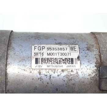 Recambio de motor arranque para opel vectra c berlina 1.9 cdti referencia OEM IAM 55353857 M001T30071 