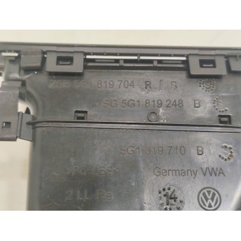 Recambio de rejilla aireadora para volkswagen golf vii lim. advance bluemotion referencia OEM IAM 5G1819704  