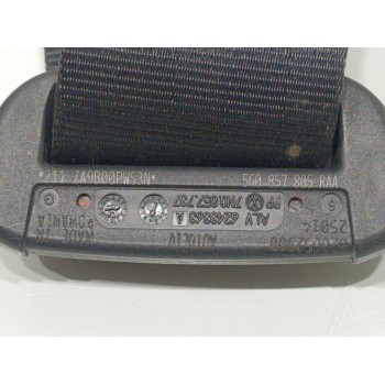 Recambio de cinturon seguridad trasero izquierdo para volkswagen golf vii lim. advance bluemotion referencia OEM IAM 5G0857805  