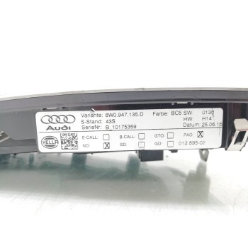 Recambio de luz interior para audi a4 avant (8w5) básico referencia OEM IAM 8W0947135D  