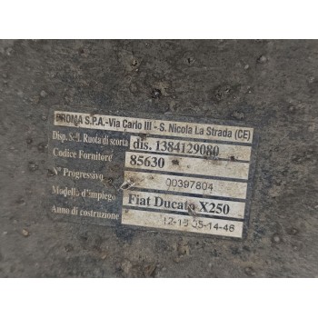 Recambio de soporte rueda repuesto para citroën jumper grossraumkasten 33 l2h2 bluehdi 130 referencia OEM IAM 1384129080  