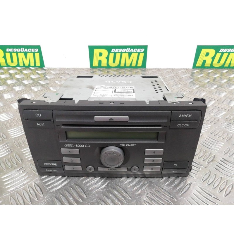 Recambio de sistema audio / radio cd para ford focus berlina (cap) ambiente (d) referencia OEM IAM 6S6118C815AH 10R023539 