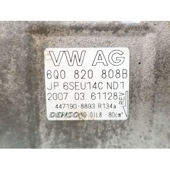 Recambio de compresor aire acondicionado para seat ibiza (6l1) reference referencia OEM IAM 6Q0820808B  
