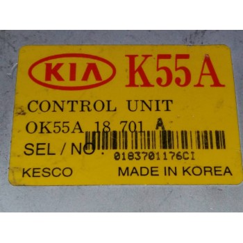 Recambio de centralita airbag para kia carnival v6 ls referencia OEM IAM OK55A18701A 0183701176CI 