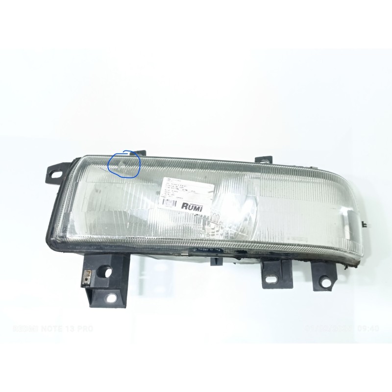 Recambio de faro izquierdo para opel movano chasis - volquete, largo 3.5t referencia OEM IAM 38210748  