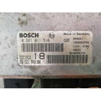 Recambio de centralita motor uce para peugeot 607 (s1) básico referencia OEM IAM 9652184280 0281011516 