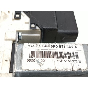 Recambio de elevalunas trasero izquierdo para seat toledo (kg3) reference referencia OEM IAM 5P0839461A  