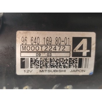 Recambio de motor arranque para citroën xsara picasso 1.6 hdi 90 exclusive referencia OEM IAM 9664016980  