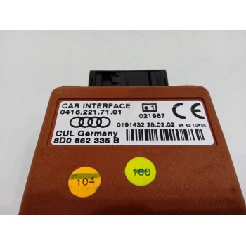 Recambio de modulo electronico para audi a4 berlina (8e) 1.9 tdi (96kw) referencia OEM IAM 8D0862335B  
