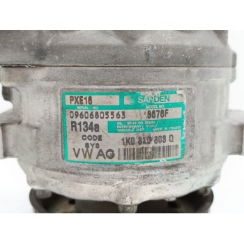 Recambio de compresor aire acondicionado para volkswagen touran (1t1) trendline referencia OEM IAM 1K0820803Q  