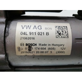 Recambio de motor arranque para audi a4 avant (8w5) básico referencia OEM IAM 04L911021B  