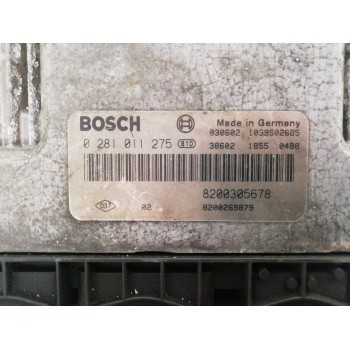 Recambio de centralita motor uce para renault scenic ii authentique referencia OEM IAM 8200305678 0281011275 