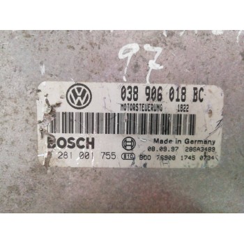 Recambio de centralita motor uce para skoda octavia berlina (1u2) 1.9 tdi glx referencia OEM IAM 038906018BC 0281001755 